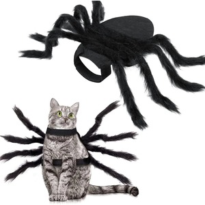 Kostum Laba-laba Halloween 100CM untuk Anjing Kucing Kostum Hewan Peliharaan Halloween Dekorasi Halloween Dekorasi Laba-laba Perlengkapan Pesta Halloween - Product Image 4