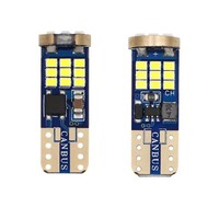 Bombilla LED T10 W5W 194 168 CANBUS Sin Error 27SMD 2016 12V 360 °   Luz de lectura súper brillante para el interior del coche, luz de matrícula tipo domo