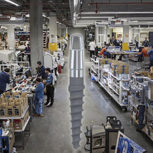 Implante Dental de Metales Preciosos OEM y ODM, Fijación Personalizada, Hexagonal Interno en Espiral, Plataforma de 2.42mm, Mecanizado CNC - Product Image 3