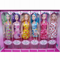 11.5 "vide poupée ensemble complet avec jupe et chaussures Famale 30CM poupée costume accessoires filles jouer maison habiller jouets