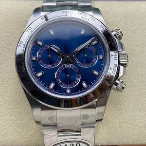 High Quality 40mm Blue Panda CleanF 116509 904L Stainless Steel <b>Mechanical</b> <b>Watch</b> DD4130 Movement 12.2mm Sport Diver Charm - Product Image 1