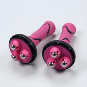 Massaggiatore a rullo a sfera in acciaio portatile all'ingrosso massaggiatore a sfera magnetica con rullo di perline massaggiatore a sfera rotante a 360 gradi - Product Image 4