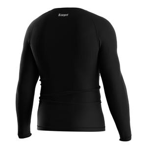 Rashguard d'entraînement industriel extrême à séchage rapide, haute résistance, extensible, UPF50+, avec lettrage inspiré du rock - Product Image 2
