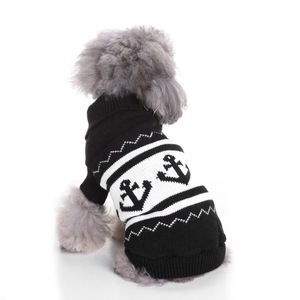 Sweater natal anjing profesional, baju Sweater hewan peliharaan, Sweater anjing hangat, Sweater rajut musim dingin untuk anak anjing - Product Image 3