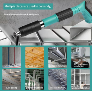 Petite cloueuse à béton miniature, plaque métallique, tir fixe, mini cloueuse sans fil - Product Image 2