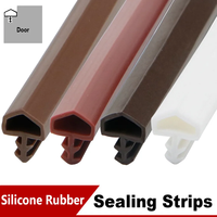 Joints et joints en caoutchouc de silicone TPE fente fenêtre cadre de joint de porte en bois bande d'étanchéité anti-poussière insonorisée