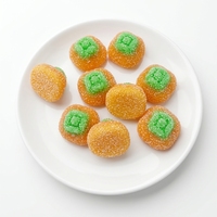 OEM Factory Direct Persimmon Gummies Fudge Sour Flavored Multi-Colored Cartoon-Shaped Glucose Syrup Sugar Candies