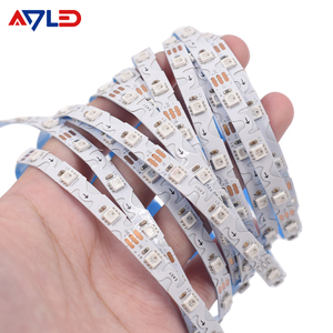 Bande LED adressable 6 mm RGBIC Zigzag 60 LED/m DC12V SMD3535 SK6812 LED intégrée, bande intelligente pleine couleur - Product Image 1