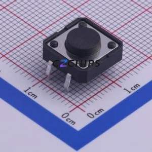 TS-1003-05026 Tactile Switch Through hole-4P,12x12mm Switch Single Pole Single Throw Round Button Through Hole 12mm - Product Image 1