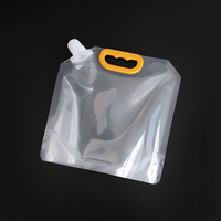 10L grand plastique pliable d'urgence porte-eau réservoir cruche conteneur sac pour le camping en plein air
