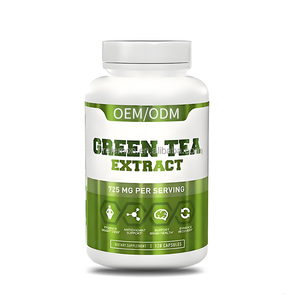 Экстракт зеленого чая OEM ODM, 725 мг - 120 капсул, пищевая добавка для поддержки когнитивных функций, травяная добавка - Product Image 1