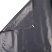 Mampara de Privacidad para Balcón de PVC Resistente a la Intemperie de 90 x 600 cm, Decoración para Barandilla de Balcón