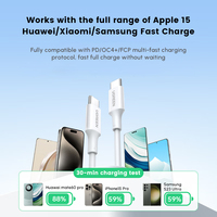 Câble de charge rapide USB-C vers USB-C UGREEN 100W 5A PD PPS USB2.0 TPE ABS