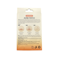 Boîte de patchs personnalisés 36 72 108 Zit imperfections traitement de l'acné dissolvant de boutons invisible feuille d'autocollants pour le nez et le visage
