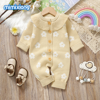 Mimixiong, los Más Vendidos, OEKO-TEX, Patrones de Flores Encantadoras para Niños Pequeños, Ropa de Punto para Bebés Recién Nacidos, Monos de Boutique para Niñas