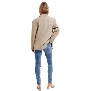 Pantalones vaqueros <span class=keywords><strong>MAMA</strong></span> personalizados de alta calidad para mujeres embarazadas pantalones de mezclilla elásticos lavados superajustados de cintura alta estilo de punto informal - Product Image 4