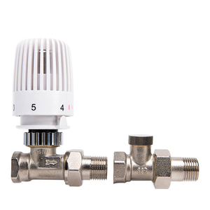 Robinet <span class=keywords><strong>de</strong></span> <span class=keywords><strong>radiateur</strong></span> intelligent en laiton Avonflow, tête <span class=keywords><strong>de</strong></span> robinet thermostatique pour <span class=keywords><strong>radiateur</strong></span> - Product Image 1