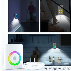 ไฟเซ็นเซอร์ดีไซน์ใหม่สำหรับบ้าน ไฟ LED เสียบปลั๊ก ใช้ในเวลากลางคืน พร้อมเซ็นเซอร์ตรวจจับความเคลื่อนไหว ปรับความสว่างได้แบบไร้ขั้นบันได เหมาะสำหรับทางเดินและทางเข้าบ้าน - Product Image 1