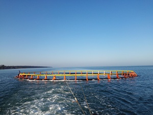 Jaula Circular Resistente al Viento para Cultivo de Peces, Juego Completo de Jaula de Red Flotante para Acuicultura en Alta Mar - Product Image 5
