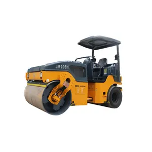 JM 6ton Combined Vibratory Compactor JM206H Fully Hydraulic Road Roller with High Quality for sale
