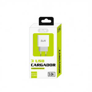 Cargador USB S&N 3.0A de Carga Rápida, Adaptador de Pared - Product Image 2