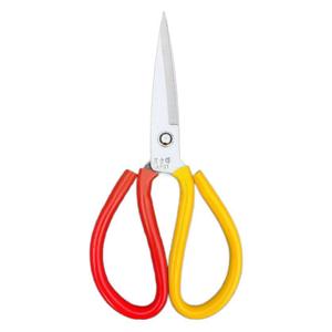 Stainless Steel <b>Kitchen</b> <b>Scissors</b> Two Tone Handle Straight Head Home Use Rust Proof Electroplated - Product Image 5