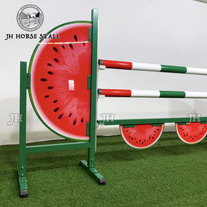 Ostacoli equestri di salto ostacoli equestri personalizzabili in PVC leggero palo in alluminio salti di cavallo in stile occidentale - Product Image 2