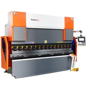 CNC stainless steel bending machine price 5mm plate press break hydraulic metal sheet press brake