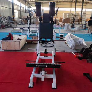 Machine à Squat Réglable avec Plateforme de Levage, Coussinets d'Épaule Larges et Épais <span class=keywords><strong>pour</strong></span> Entraînement Intensif des Jambes - Product Image 4