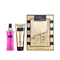 Coffret cadeau de parfum pour femmes, écologique, parfum floral fruité longue durée, lotion pour le corps et vaporisateur