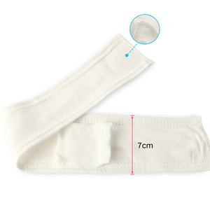 Protector de cordón umbilical para bebés, vendaje para el vientre de recién nacidos, Hongsheng Medical, 7*40cm, paquete de 8 piezas, protector médico estéril - Product Image 2