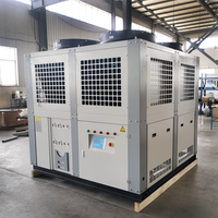 Refroidisseur à spirale refroidi par air avec réservoir en acier inoxydable de 350L, 450L, 580L, modèles TC-20C, TC-30C, TC-50C(F), unité industrielle d'eau réfrigérée de 20-50HP