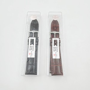 Di alta qualità in scatola 8012 vacchetta in vera <span class=keywords><strong>pelle</strong></span> <span class=keywords><strong>cinturino</strong></span> per gli uomini e le donne black & brown watch accessori all'ingrosso - Product Image 5