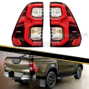 Pour Toyota HILUX REVO ROCCO 2020-2024 : Feux de jour LED, Phares antibrouillard étanches, Ensemble de feux arrière, Kit carrosserie - Product Image 2