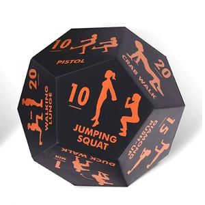 Dado de Ejercicio de 12 Caras para Entrenamiento en Casa, Gimnasio, Ejercicio Aeróbico y Yoga, Divertido Dado Promocional para Juegos de Ejercicio - Product Image 3
