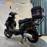 Motocicleta Eléctrica Rápida y Resistente de 1500W para Adultos, 70km/h, Alto Rendimiento, Batería de 72V, Ultra Larga Autonomía