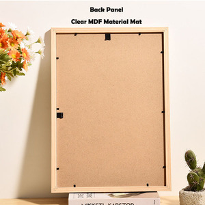 Minimalist Modern Solid Wood <strong>Photo</strong> <strong>Frames</strong> Eco-Friendly Tabletop Wall-Mounted Painting <strong>Frame</strong> with Classic Design - Product Image 4