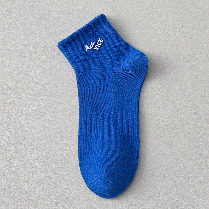 Etiquette pliante courte (1 paire de bleu)