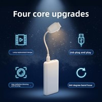 Lampe de projection ciel étoilé Aurora, lumière d'ambiance étoilée, alimentée par USB, projecteur de ciel étoilé pour plafond de voiture