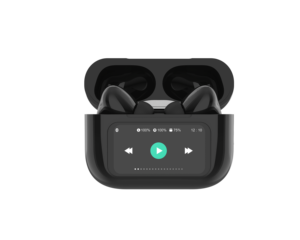 Écouteurs sans fil BT de haute qualité <span class=keywords><strong>Anc</strong></span> Enc avec écran intégré, faible latence, multilingues, A9 PRO - Product Image 2