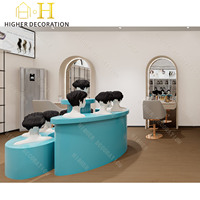 Meubles de présentation pour magasin de cosmétiques, vitrine de salon, meuble de présentation pour perruques, mobilier de présentation pour boutique de perruques