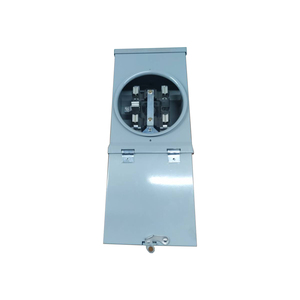 Compteur électrique monophasé 125A à 5 mâchoires, combinaison de base de compteur, disjoncteur principal non inclus - Product Image 1