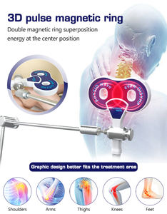 Appareil de <span class=keywords><strong>massage</strong></span> corporel magnéto vertical Physio avec réglage télescopique à 360° pour le soulagement de l'inflammation - Product Image 3