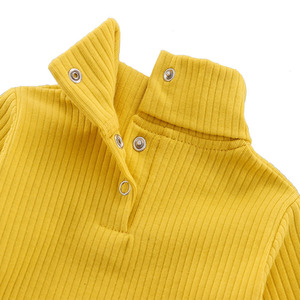 Mameluco de Bebé Unisex 100% Algodón, para Otoño, Invierno y Primavera, con Botones Traseros y Cuello Alto, para <span class=keywords><strong>Recién</strong></span> Nacidos - Product Image 5
