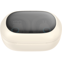Huien Écouteurs sans fil 6 heures Bluetooth 5.3 Casque Sport 2025 Écouteurs Bluetooth Stéréo Basse Profonde Sur Oreillette avec crochets d'oreille
