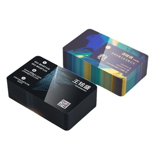 Tùy chỉnh thiết kế đã ghé thăm thẻ sang trọng đen dập nổi thẻ kinh doanh in lá vàng dập thẻ giấy với logo riêng - Product Image 3