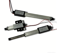 Actionneur linéaire super mini 6V 12V, course 10/17,5/30/50/100/150 mm, conception compacte, actionneur électrique micro haute vitesse