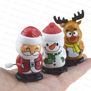 Jouets à remonter pour sacs cadeaux de Noël : Père Noël, Bonhomme de neige, Renne, Pingouin, Elfe, Bonhomme en pain d'épices – Idéal pour fêtes et événements, cadeau gratuit - Product Image 2