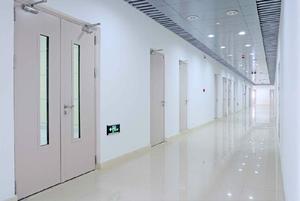 Cửa chống cháy bên ngoài trong tài sản dân cư cửa trước cửa kim loại chống cháy với cửa sổ xem - Product Image 2