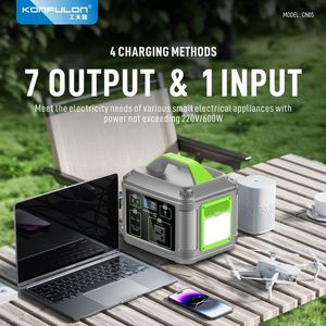 Tendencias Innovadoras 2025, Banco de Energía de 600W 128000mAh 409.6WH, Estaciones de Energía Portátiles Profesionales con 2 Luces LED de 3W - Product Image 5